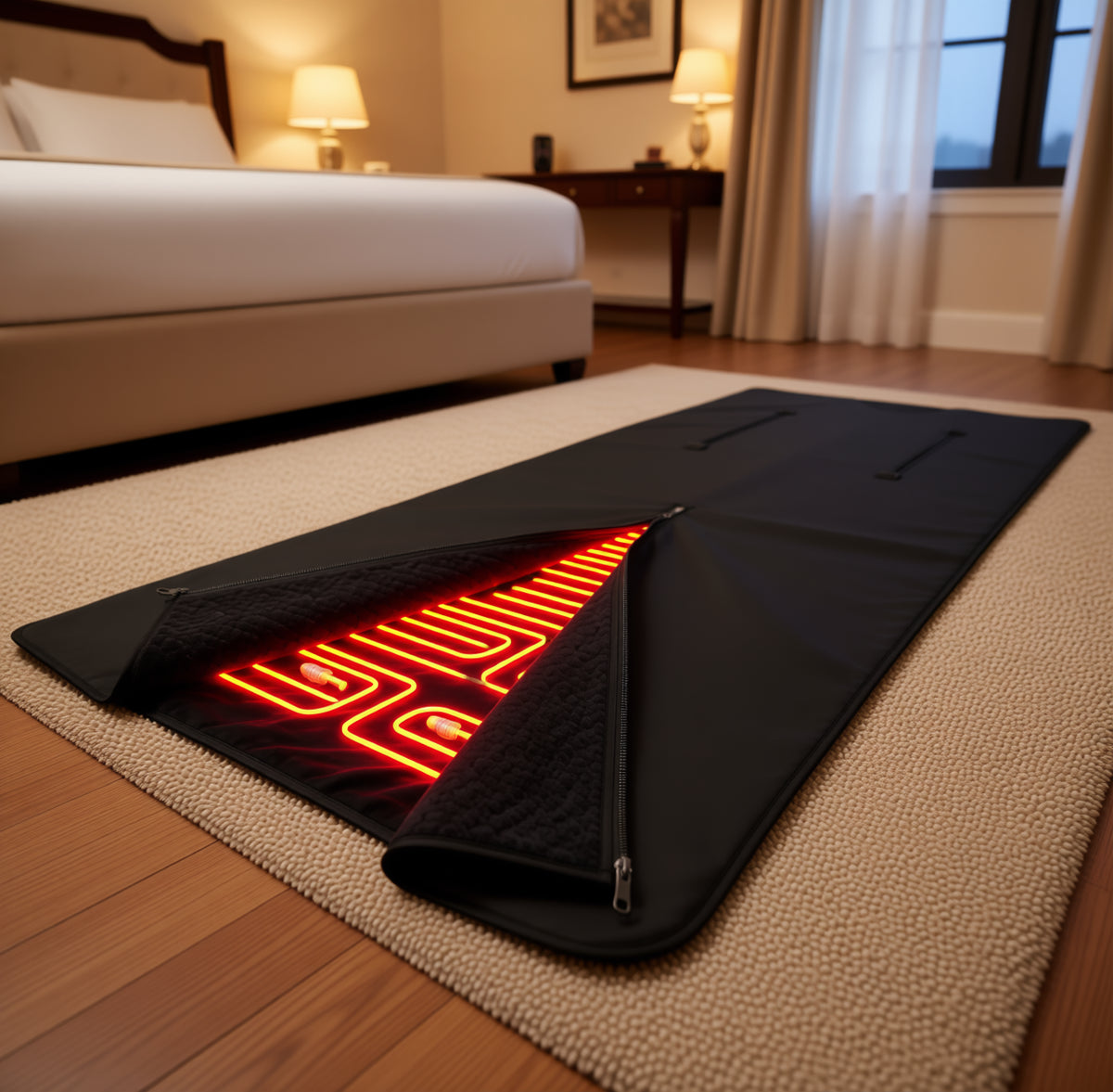 Hearthwood Infrared Sauna Blanket — Deep Heat Therapy for Relaxation, Detox & Total Recovery